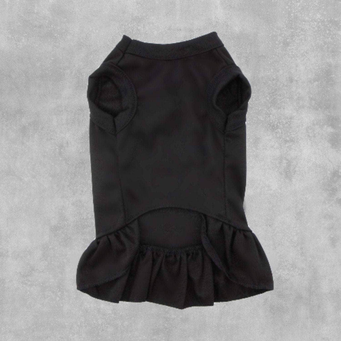 Don't Let The Pretty Bow Fool You Dog Dress: Large / Black