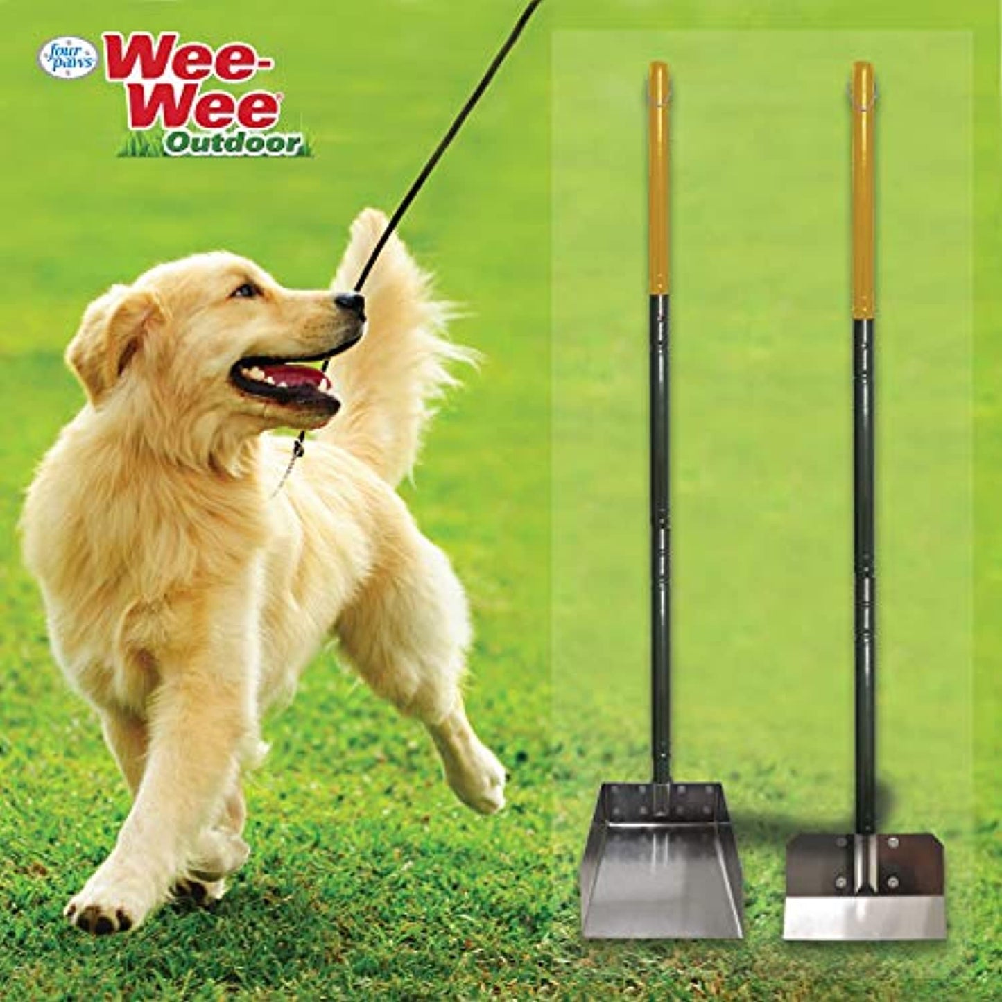Wee-Wee Dog Waste Pick-Up Tool Set with Rake, Spade & Pan, Small